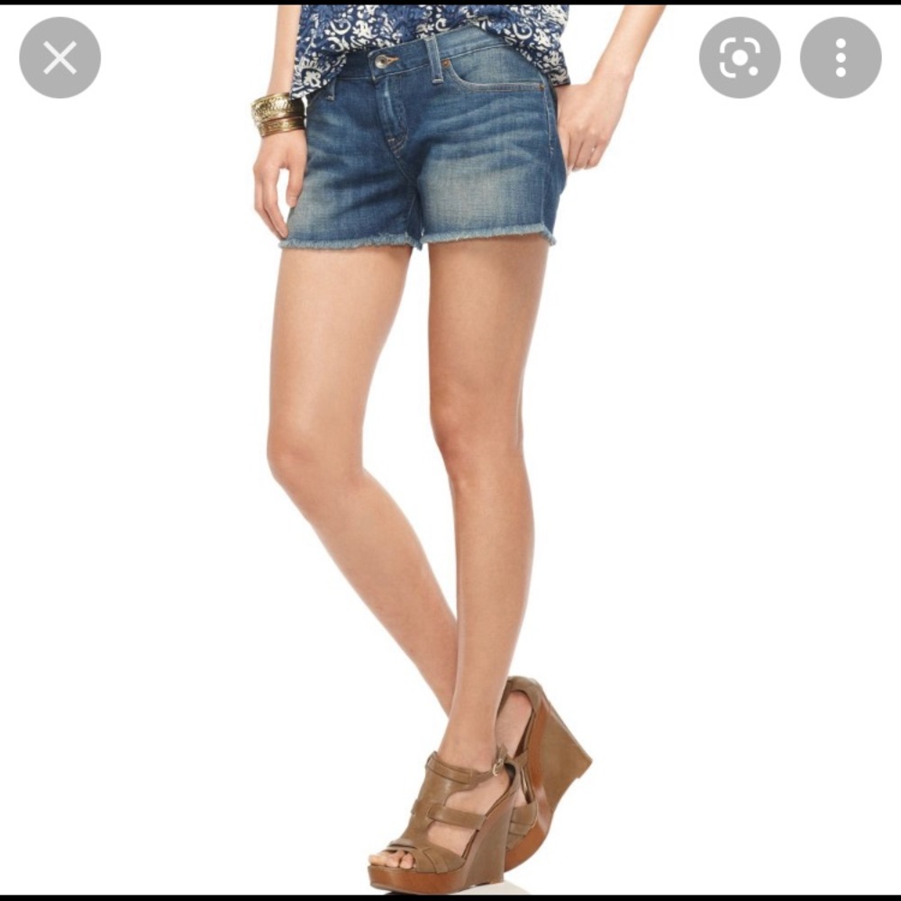 Lucky Brand Cutoff Riley Jean Denim Shorts